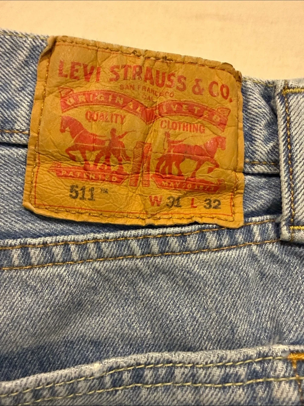 Levis classic straight